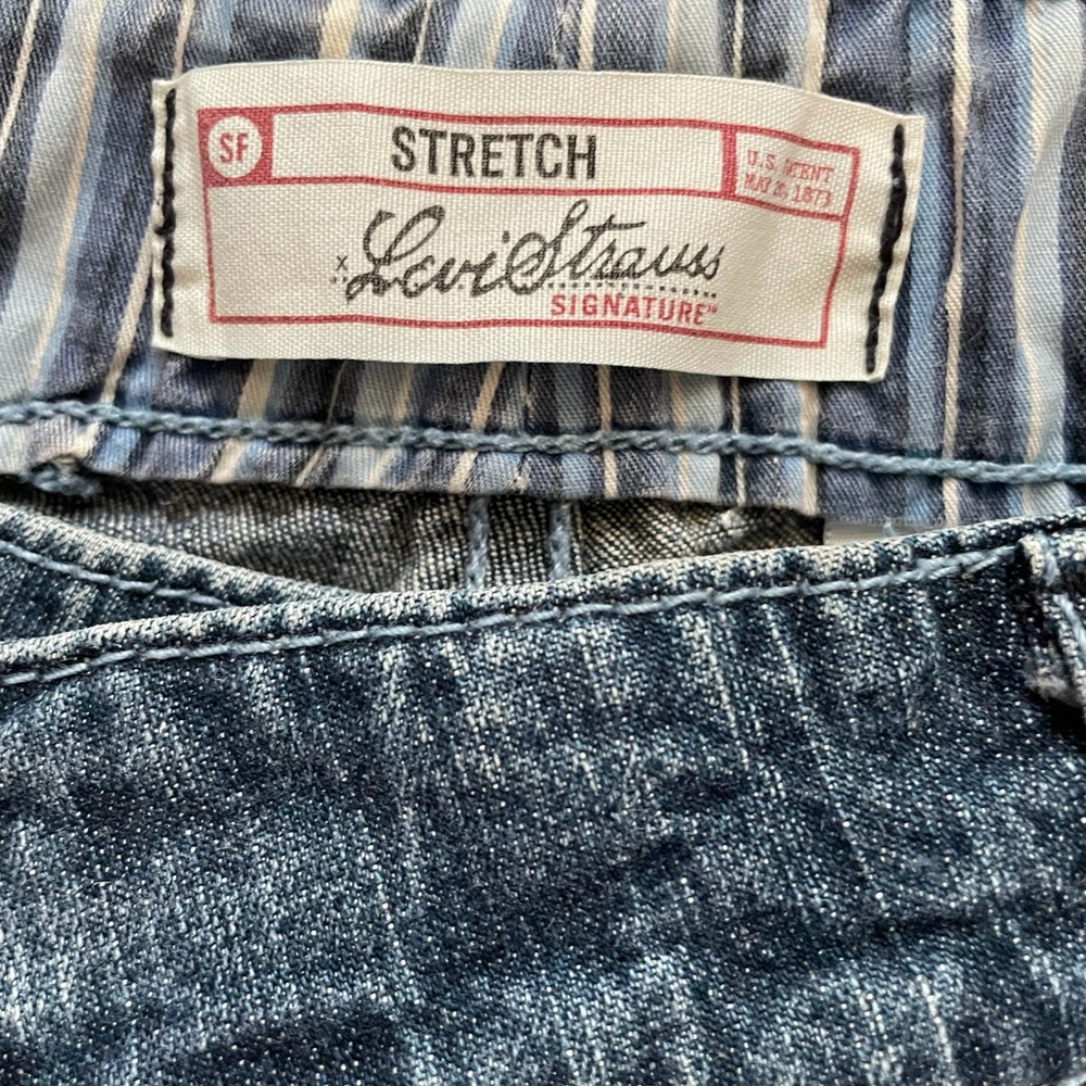 NWOT LEVI STRAUSS MISSES SIGNATURE CUTE POCKET DENIM - Picture 5 of 12